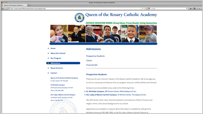 Queen of the Rosary Web 2